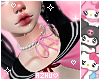 Pink Ribbon Choker