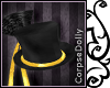 [c] Gold glitter Tophat