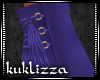 (KUK)purple boots cute