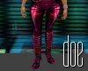 [d0e] Rose Leather Pants