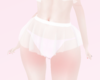 kq | pink ruffle skirt
