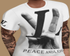 LV Peace Love tee