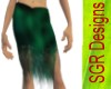 Green blender skirt