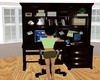 animated working desk