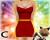 (C) Red Classy Dress 2