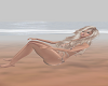 sweet sit on beach