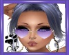 CW Heart Glasses Lilac