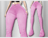 Pink Flared Jeans
