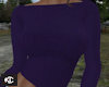 Purple Ribbed Sweater