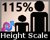 Scaler Height 115% F