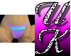 lilac bikini bottom