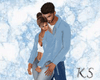 K* Couple Leather Blue M