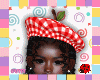 🍒Kids red beret