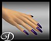 [d] Dainty Purple Nails