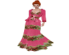 boho rose dress