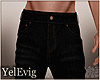 [Y] Black jeans M