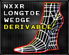 NR-WEDGE HEEL DERIVABLE