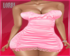Pink Satin Dress RL