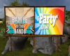 Park Party Billboard