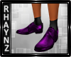 Violet Tuxedo Shoes