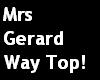 Mrs Gerard Way Top