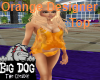 [BD] Orange Designer Top