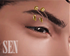 Gold Eyebrow Spikes [R]