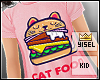 Y' Cat Food Burger KID