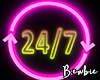 (B) 24-7 Sign Neon v2