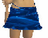 royal blue mini skirt
