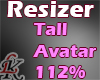 Avatar Resize Tall 112%