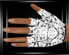 White Lace Gloves M