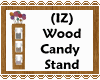 (IZ) Wood Candy Stand