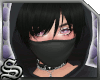 Black face mask