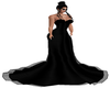 (J) Black Elegant Gown