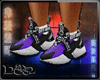 D- Purple Sneakers