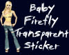 Baby Firefly Sticker
