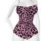 Pink print Romper