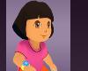 Dora Doll Dolls Bike Riding Fun Funny Girl Girls Toys Kids