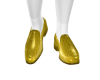 Gold Loafers