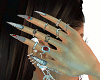 Rose Glam Nails