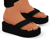 𝓁. black sandals