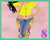 Kid Flower Capri Fit