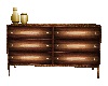 Brown & Gold Dresser