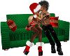 (AL)Christmas Kiss Sofa