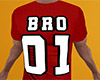 Bro 01 Shirt Red (M)