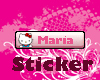 [MK] Maria Sticker