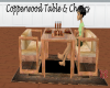 *KR-copperwood Table Cha