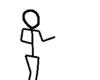 Dancing stick person!