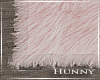 H. Pink Fur Rug